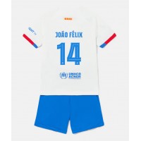 Barcelona Joao Felix #14 Auswärts Trikotsatz Kinder 2023-24 Kurzarm (+ Kurze Hosen)